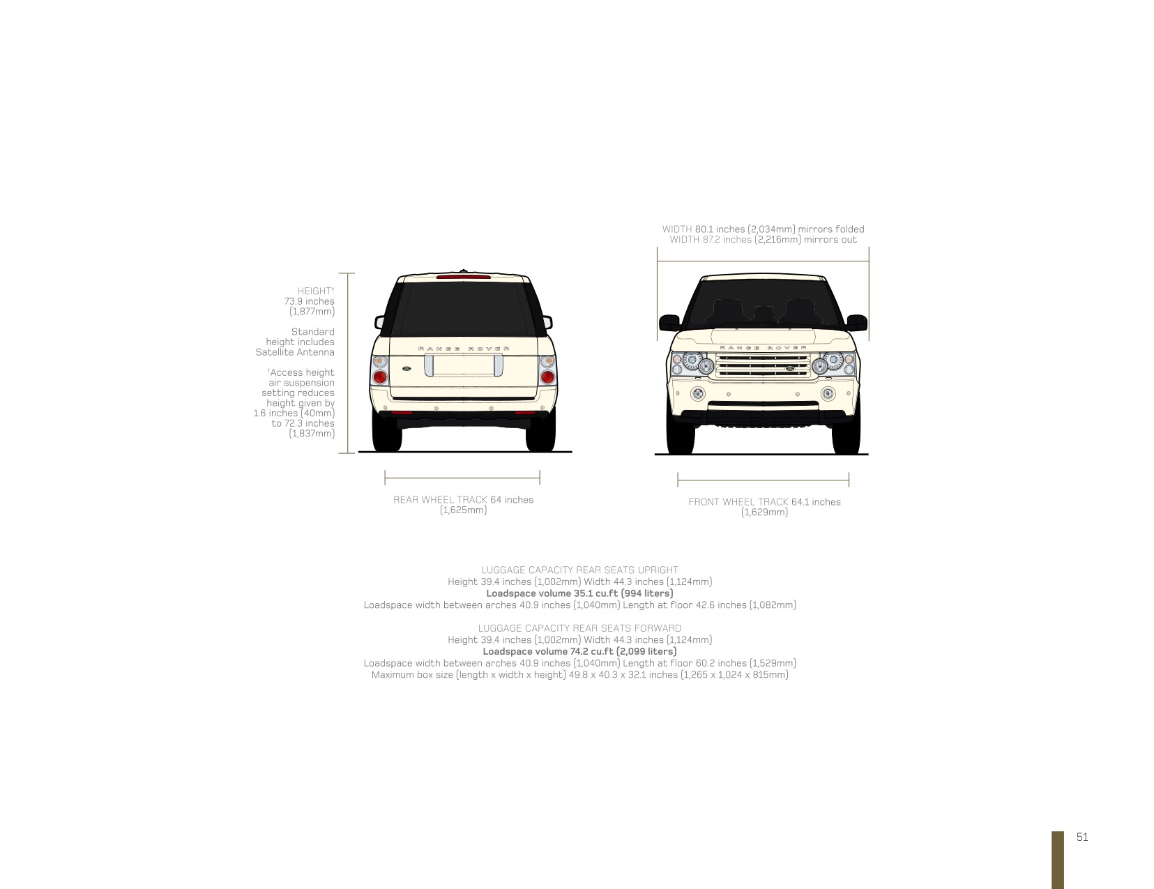 2009 Range Rover Brochure Page 64